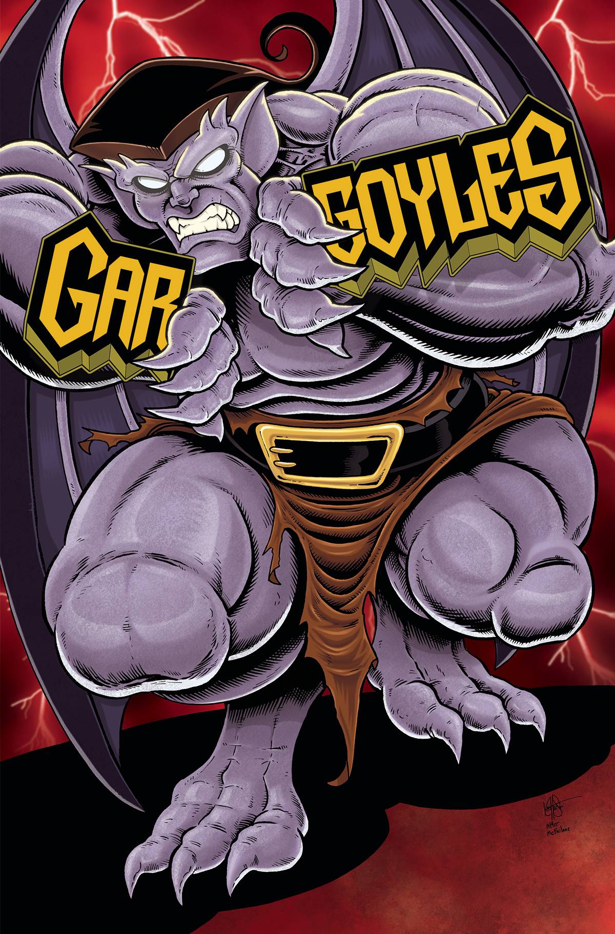 Gargoyles #2 Zb 1:10 Foc Ken Haeser Virgin Variant (01/18/2023) Dynamite