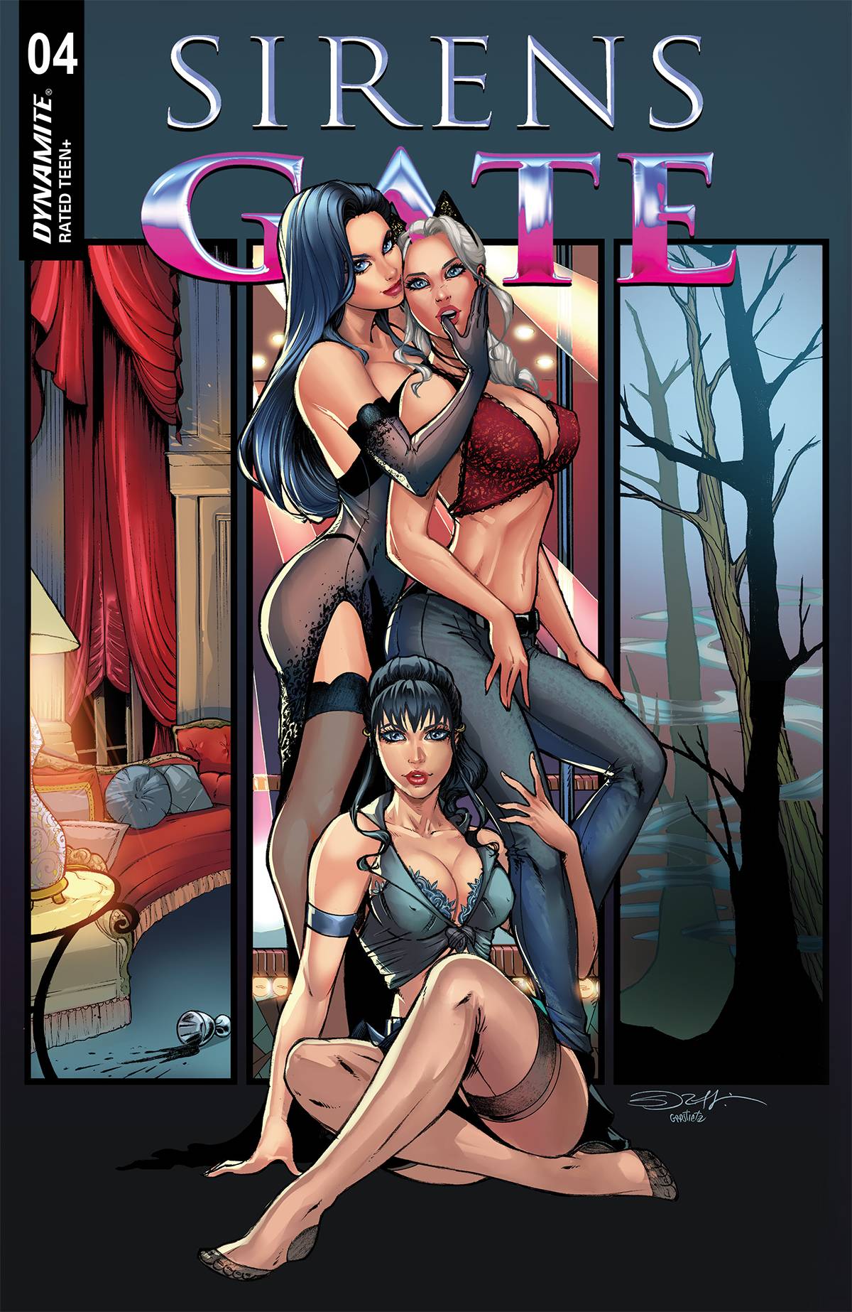 Sirens Gate #4 D 1:20 Sorah Sungh Original Variant (08/30/2023) Dynamite