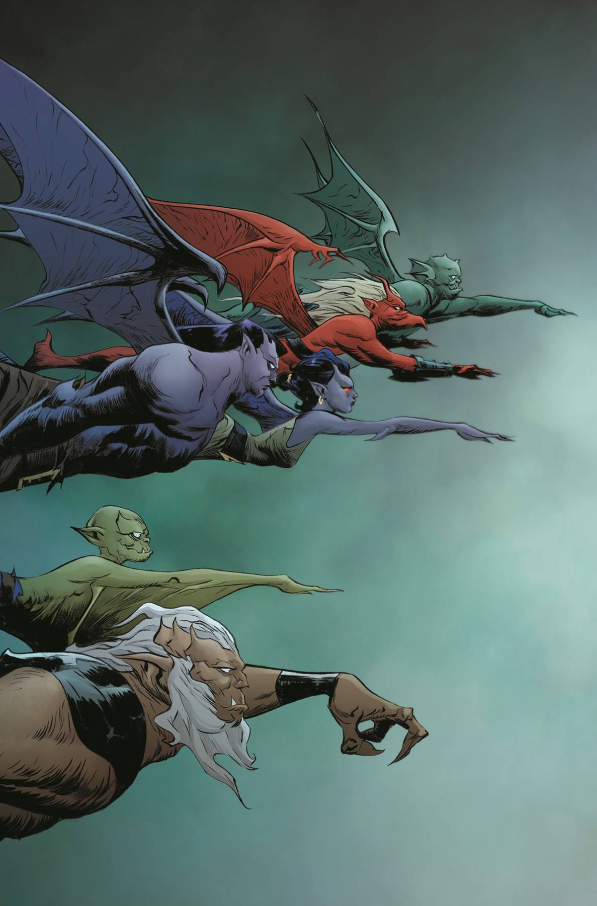 Gargoyles Quest #1 I 1:20 Jae Lee & Chung Virgin Variant (04/17/2024) Dynamite