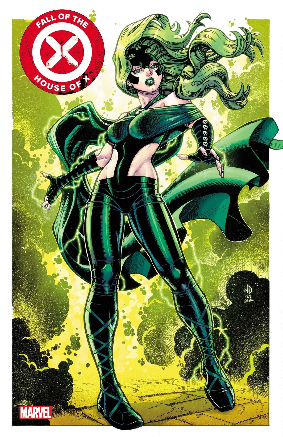 Fall Of The House Of X #3 F 1:25 Nick Bradshaw Variant (03/13/2024) Marvel