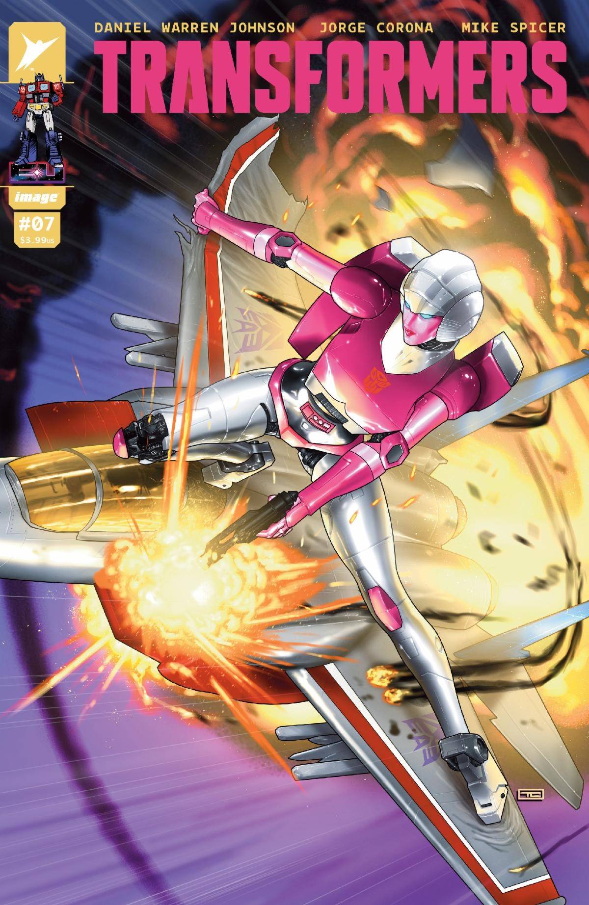 Transformers #7 E 1:50 Taurin Clarke Variant (04/10/2024) Image