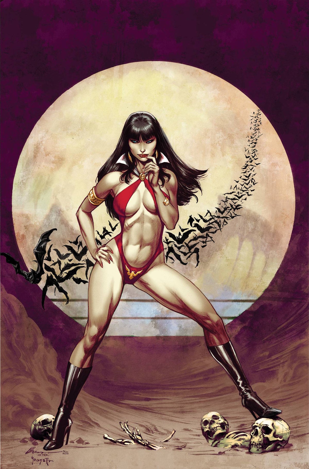Vampirella Halloween Horror #1 L 1:15 Buzz Virgin (09/24/2025) Dynamite