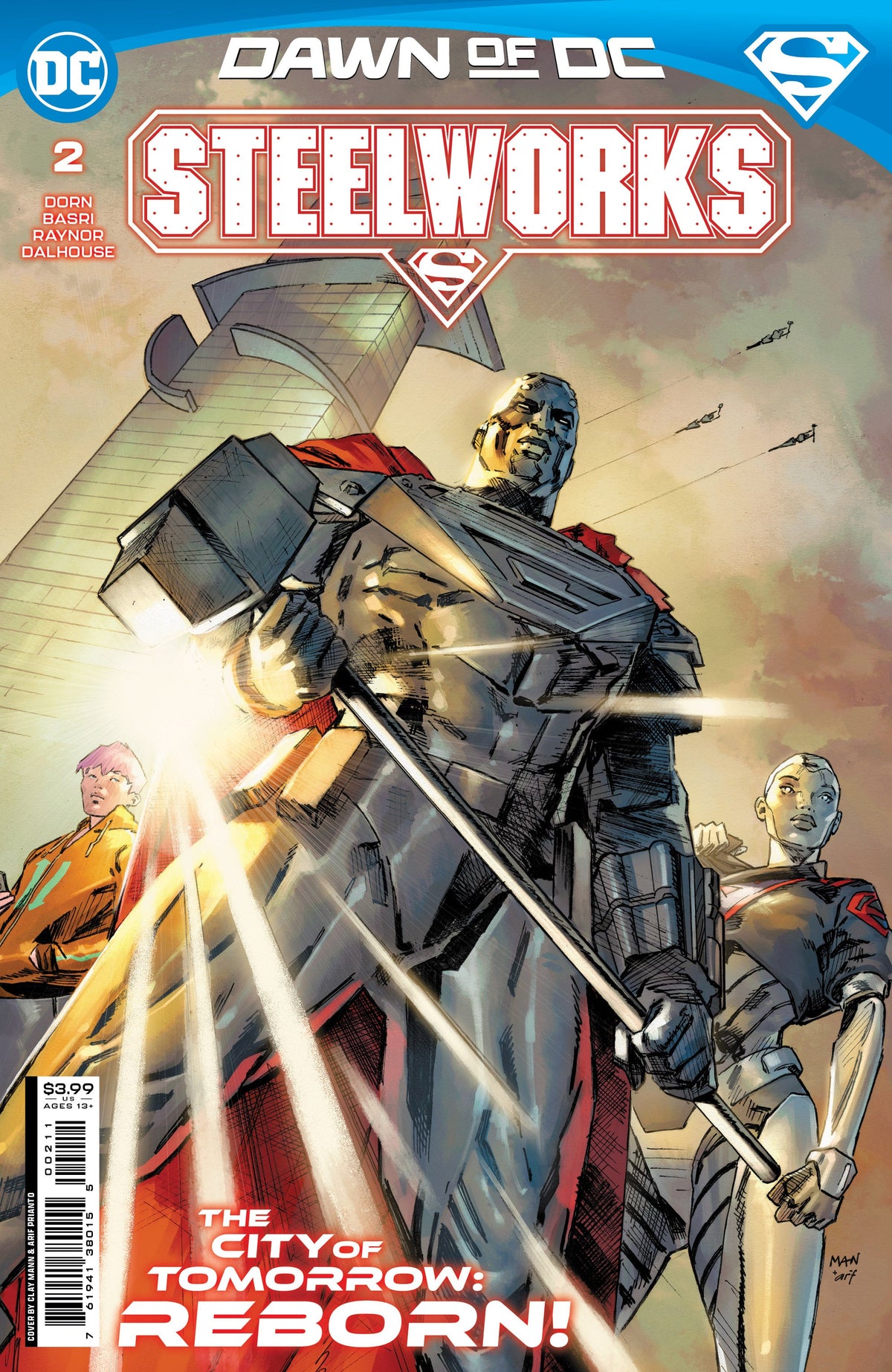 Steelworks #2 (Of 6) A Clay Mann Michael Dorn (07/04/2023) Dc