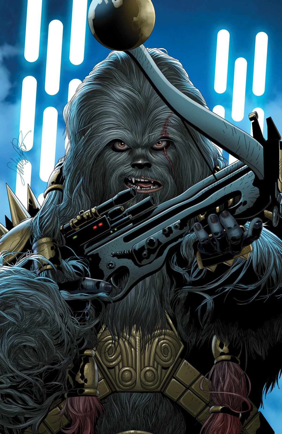 Star Wars Crimson Reign #3 Salvador Larroca Black Krrsantan Virgin Variant (03/09/2022) Marvel