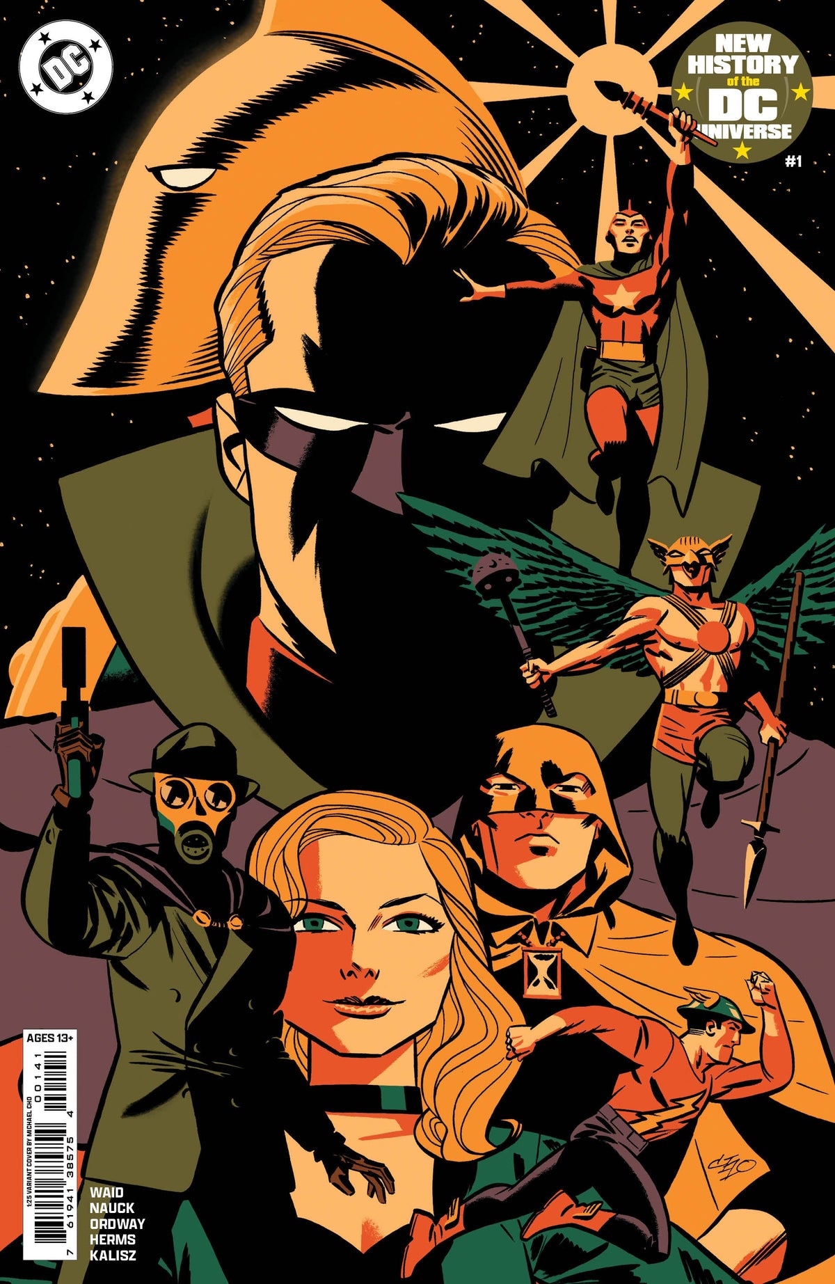 New History Of The Dc Universe #1 (Of 4) H 1:25 Michael Cho Variant (06/25/2025) Dc