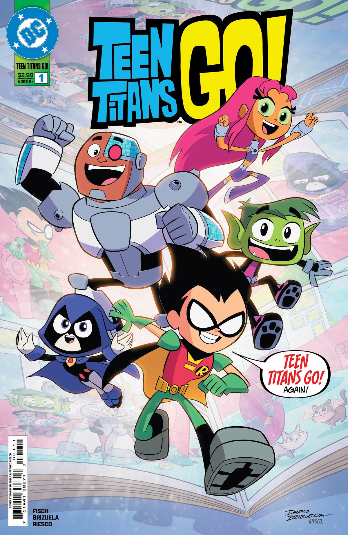 Teen Titans Go #1 A Dario Brizuela Sholly Fisch (03/05/2025) Dc