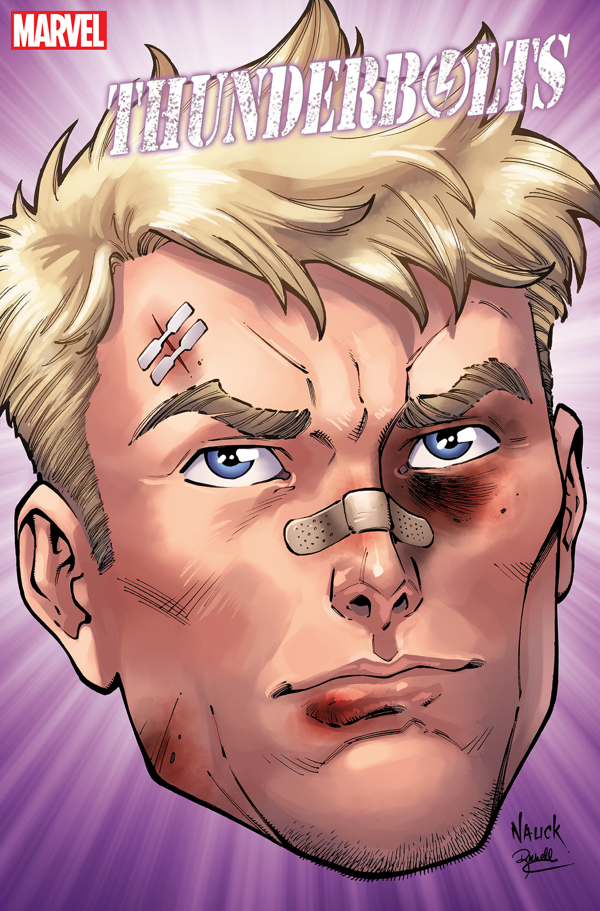 Thunderbolts #1 C Todd Nauck Headshot Variant (08/31/2022) Marvel