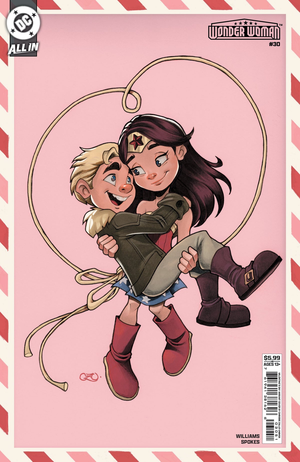 Wonder Woman #30 E Chrissie Zullo Valentines Day Variant (02/18/2026) Dc