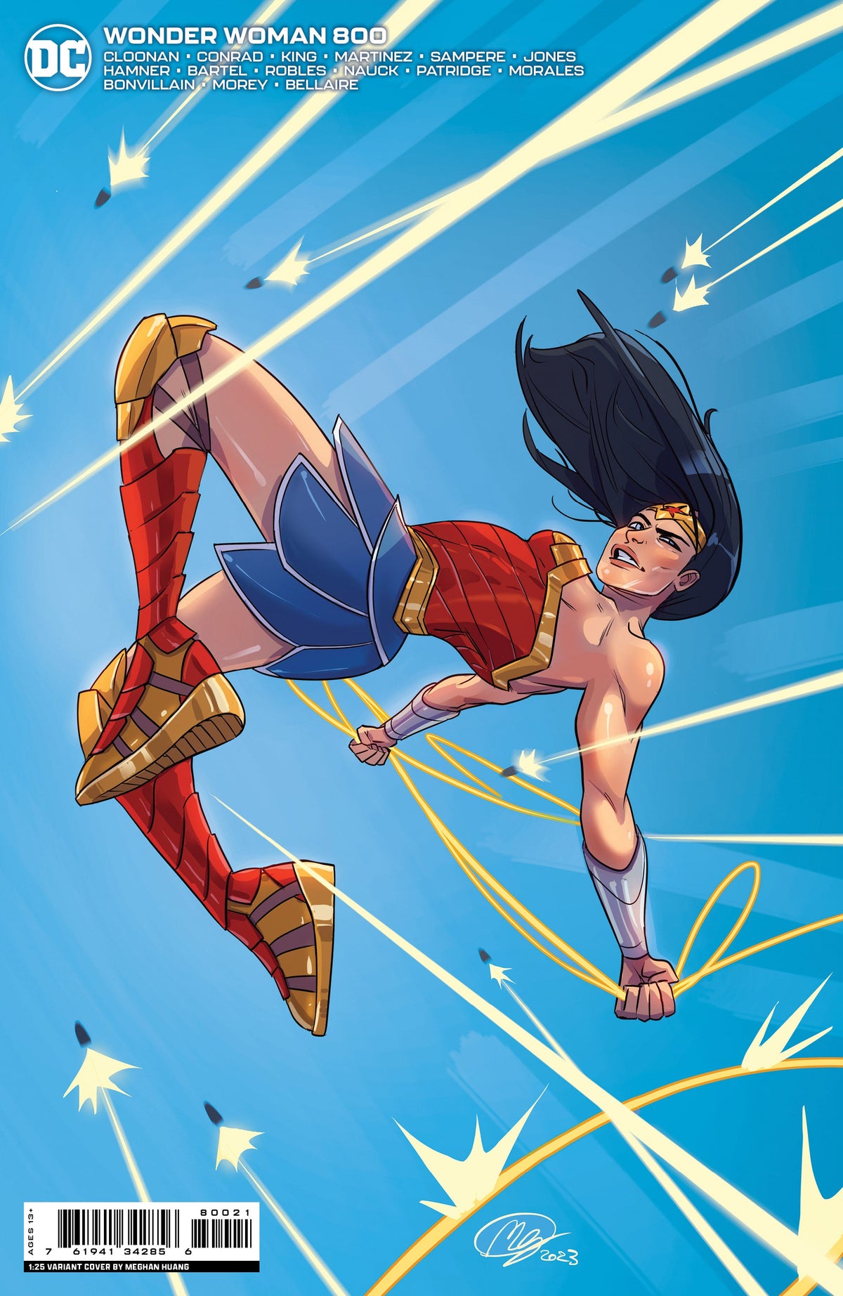 Wonder Woman #800 I 1:25 Megan Huang Card Stock Variant (06/20/2023) Dc