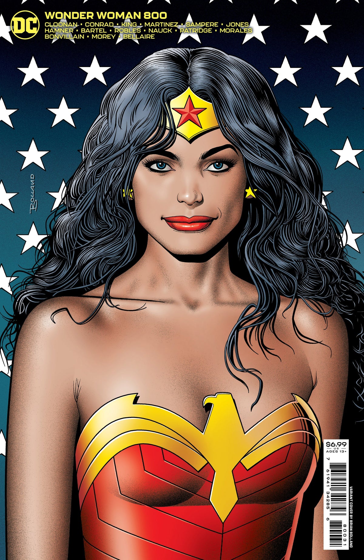 Wonder Woman #800 B Brian Bolland Card Stock GGA Variant (06/20/2023) Dc