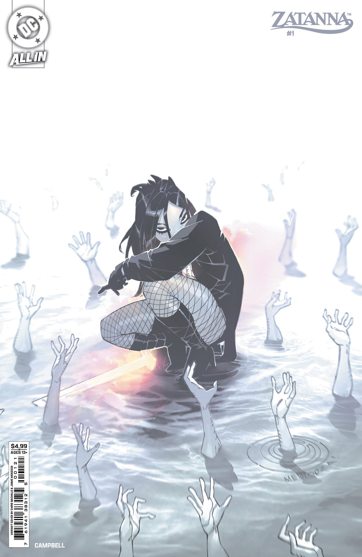 Zatanna #1 (Of 6) B Chris Bachalo Variant (02/19/2025) Dc