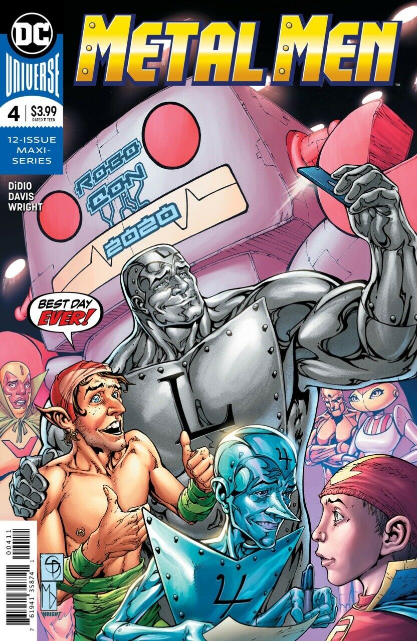 METAL MEN #4 (OF 12) Shane Davis Dan Didio Selfie (01/22/2020) DC