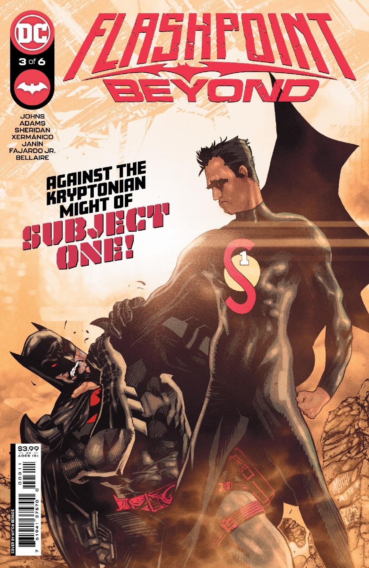 Flashpoint Beyond #3 A Mitch Gerads Geoff Johns (07/05/2022) Dc