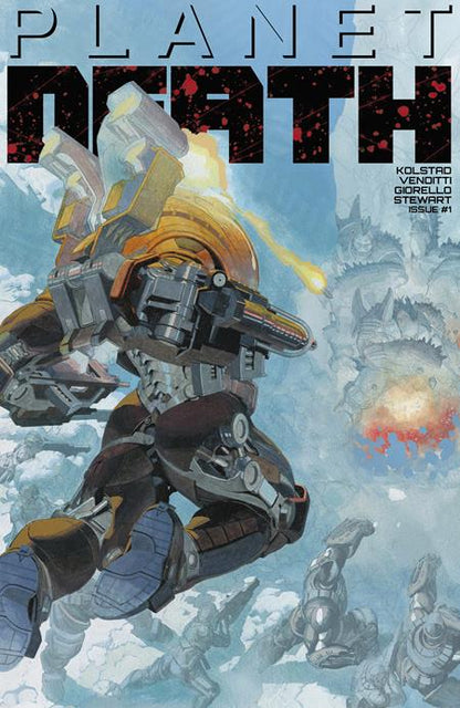 Planet Death #1 (Of 4) A1 Cover Ser Of 7 1:20 1:50 1:100 1:250 (07/09/2025) Bad Idea
