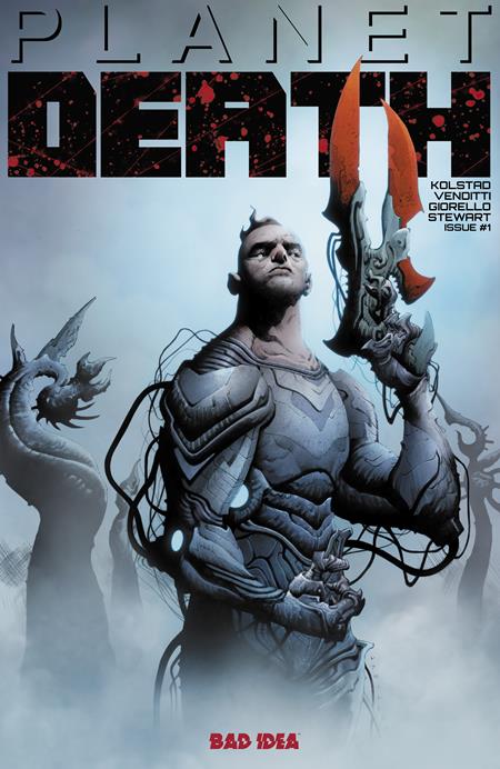 Planet Death #1 (Of 4) A1 Cover Ser Of 7 1:20 1:50 1:100 1:250 (07/09/2025) Bad Idea