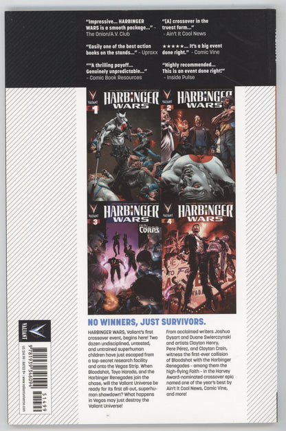 Harbinger Wars TPB Valiant 2013 VF NM Clayton Crain Joshua Dysart