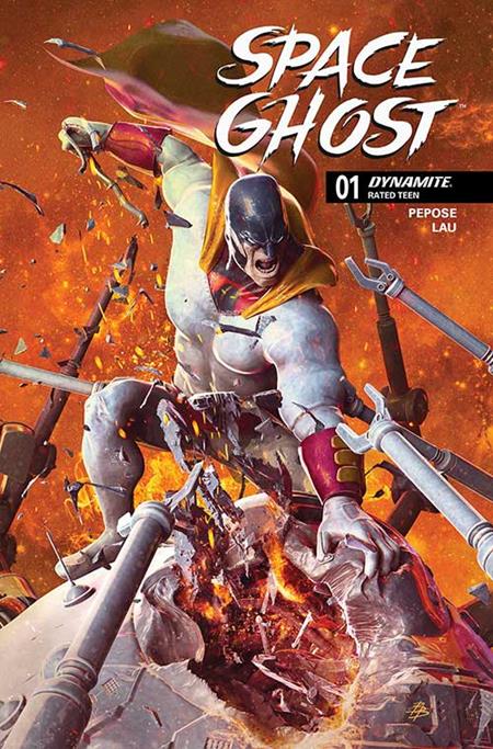 Space Ghost (2025) #1 ZA 1:10 Bjorn Barends Foil Variant (08/13/2025) Dynamite
