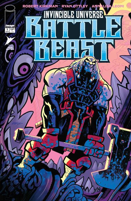 Invincible Universe Battle Beast #1 5th Print Dylan Burnett Variant (09/24/2025) Image