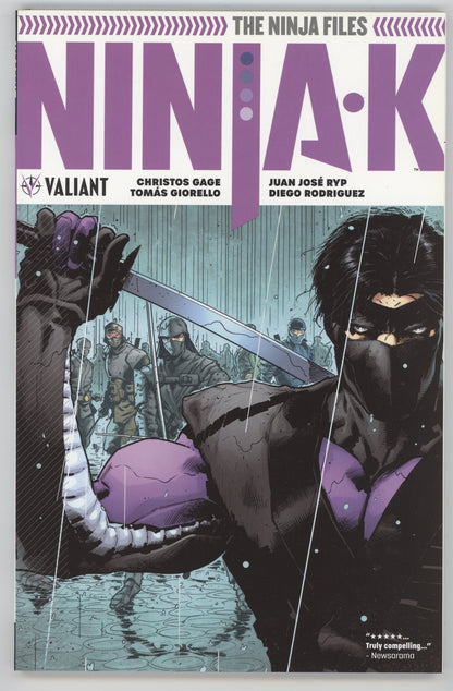 Ninja-k Ninja Files TPB Valiant 2018 NM Christos Gage Juan Jose Ryp Ninjak
