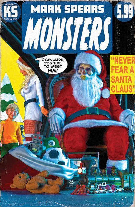 Mark Spears Monsters #4 2nd Printing A Witching Hour Homage Variant (11/19/2025) Keenspot