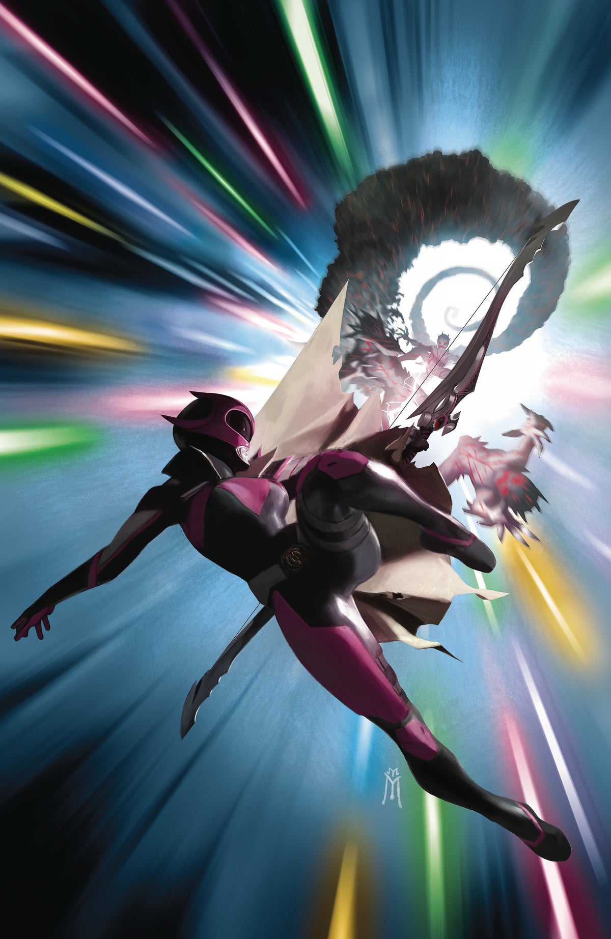 Power Rangers Unlimited Morphin Masters #1 D 1:20 Miguel Mercado Variant (01/31/2024) Boom