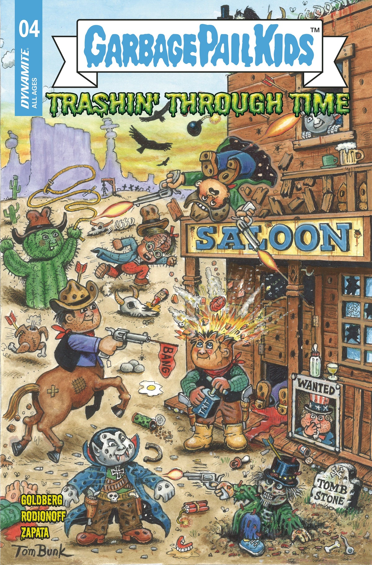 Garbage Pail Kids Through Time #4 A Tom Bunk (03/13/2024) Dynamite