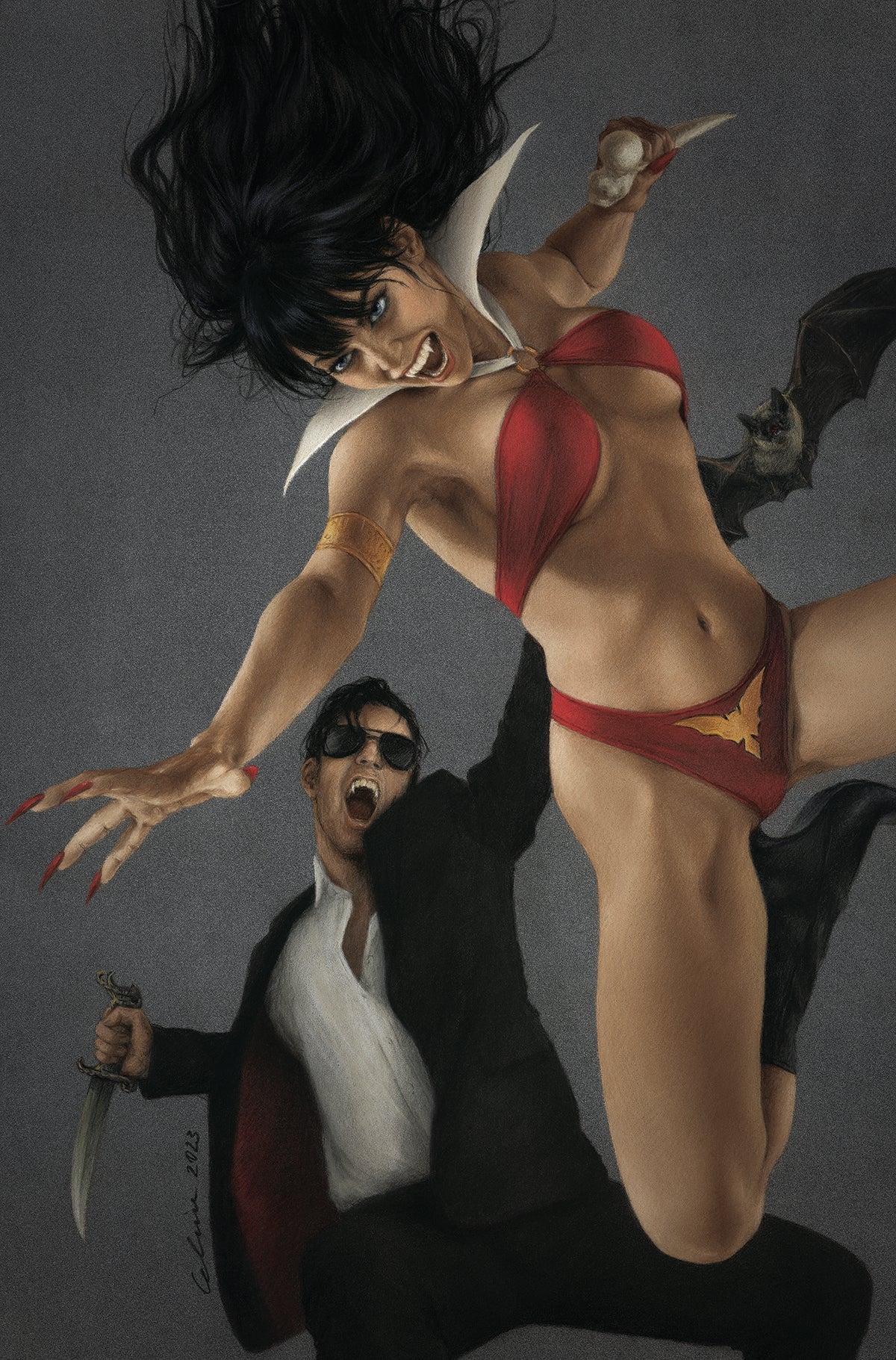 Vampirella Dracula Rage #6 I 1:15 Celina Virgin Variant (04/24/2024) Dynamite