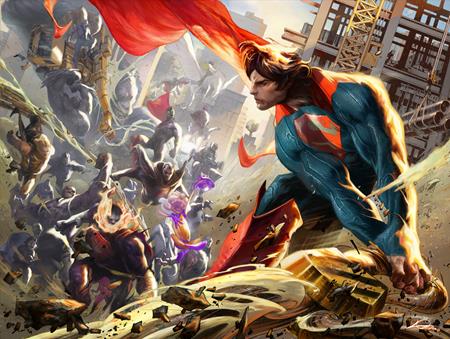 Superman Action Comics #1050 W 1:75 Alexander Lozano Wraparound Card Stock Variant (12/27/2022) Dc