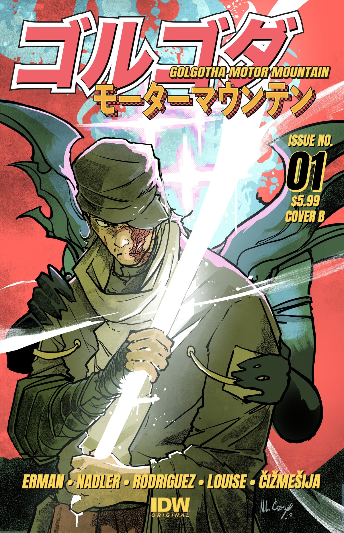 Golgotha Motor Mountain #1 B Cizmesija Variant (03/06/2024) Idw