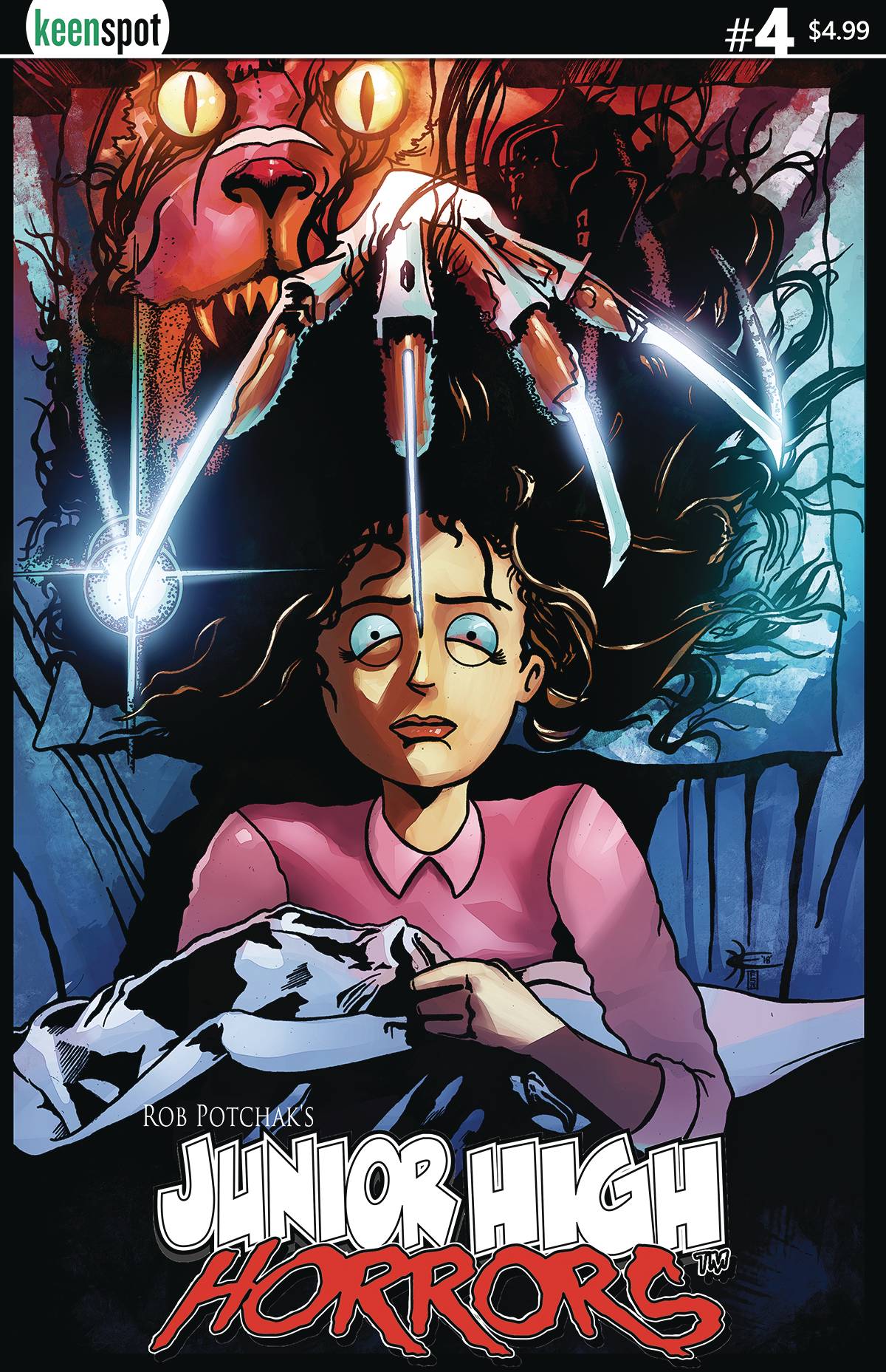 JUNIOR HIGH HORRORS #4 A NIGHTMARE ELM ST PARODY (03/27/2019) KEENSPOT