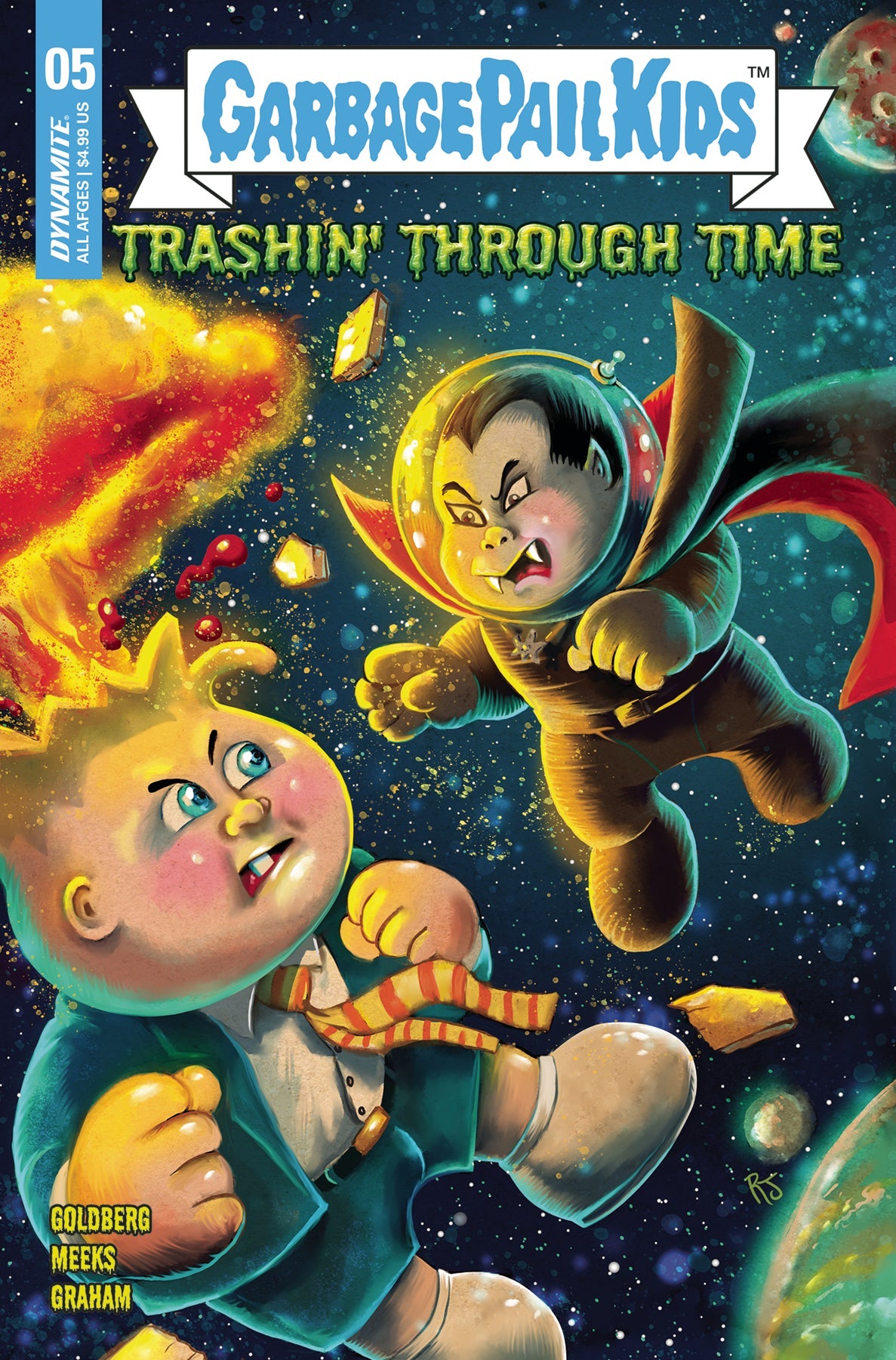 Garbage Pail Kids Through Time #5 C Robert Jimenez Variant (06/26/2024) Dynamite
