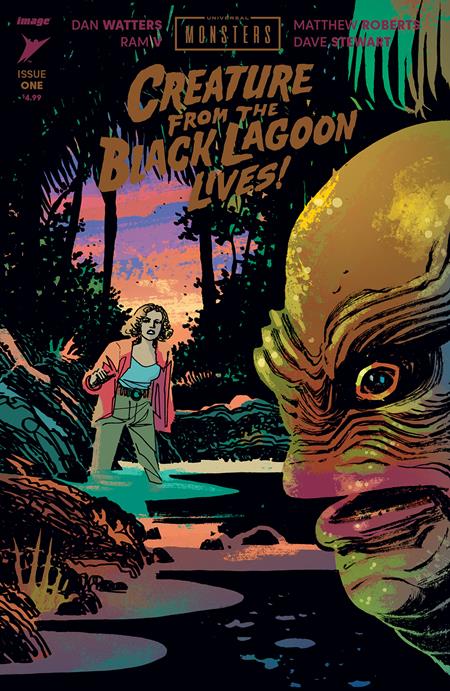 Universal Monsters The Creature From The Black Lagoon Lives #1 (Of 4) C 1:10 Dani Variant (04/24/2024) Image