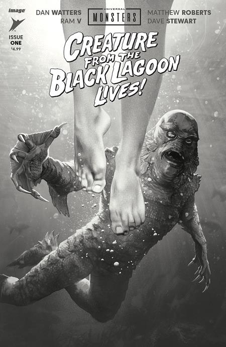Universal Monsters The Creature From The Black Lagoon Lives #1 (Of 4) D 1:25 Joshua Middleton Variant (04/24/2024) Image