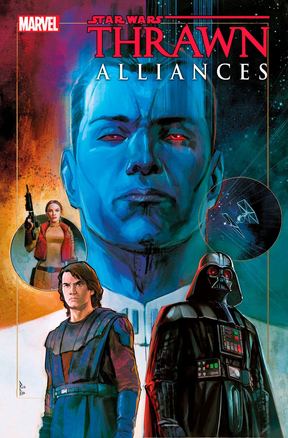 Star Wars Thrawn Alliances #4 A Rod Reis Timothy Zahn (04/10/2024) Marvel