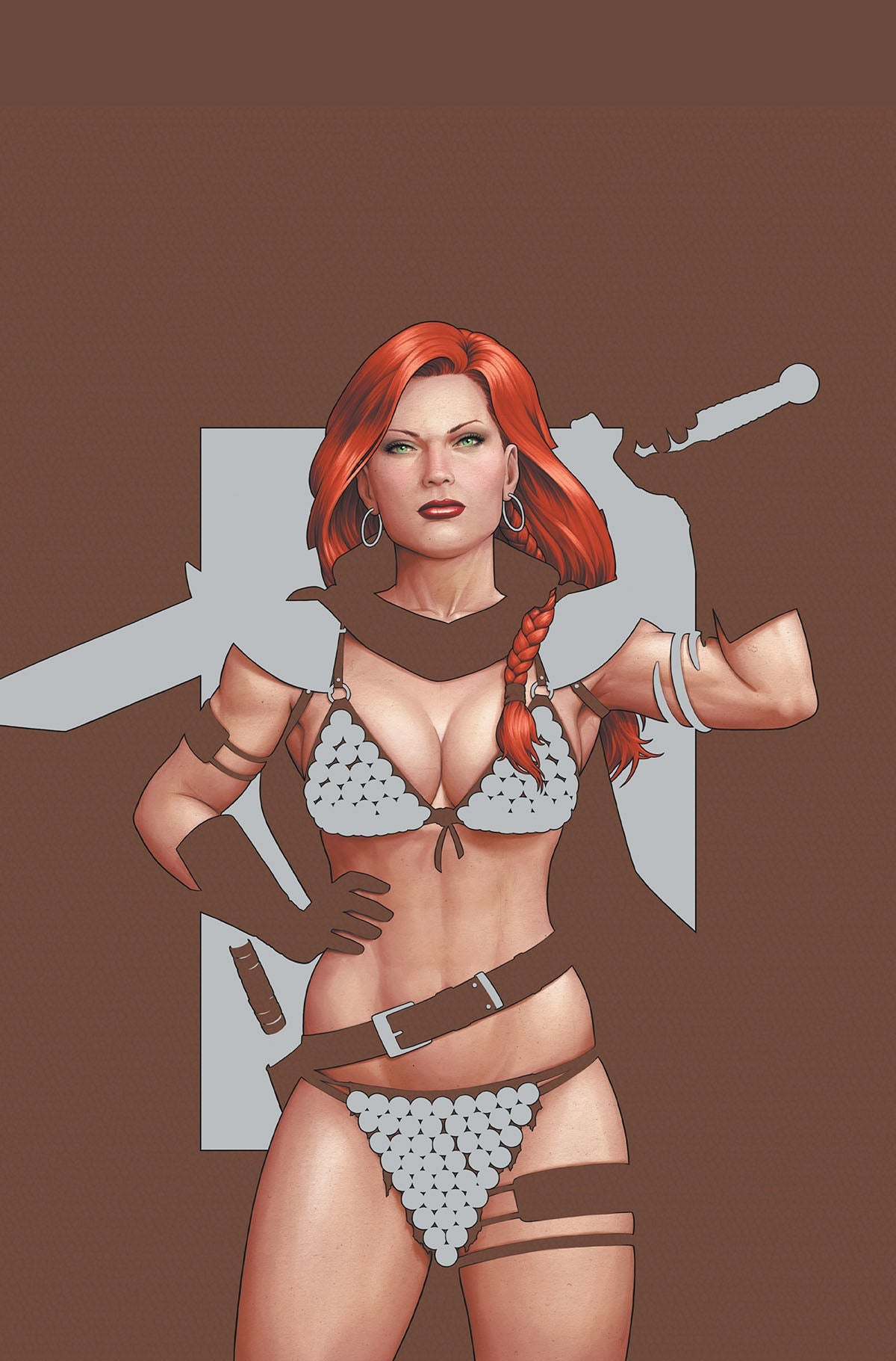 Red Sonja Empire Damned #1 N 1:20 Christopher Virgin Variant (04/03/2024) Dynamite