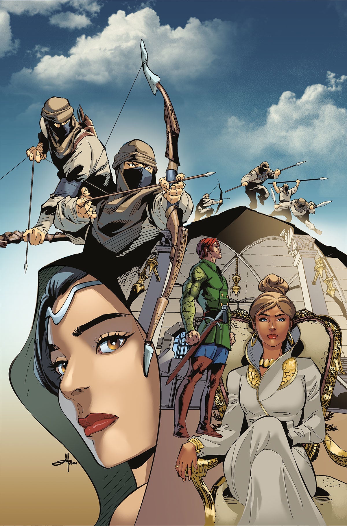 Wheel Of Time Great Hunt #6 C 1:10 Mel Rubi Virgin Variant (04/24/2024) Dynamite