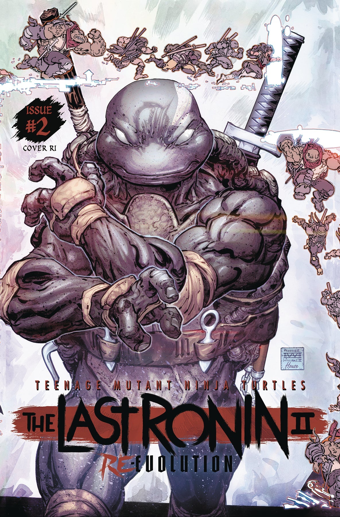 Teenage Mutant Ninja Turtles TMNT The Last Ronin Ii Re Evolution #2 D 1:25 Freddie William Variant (06/19/2024) Idw