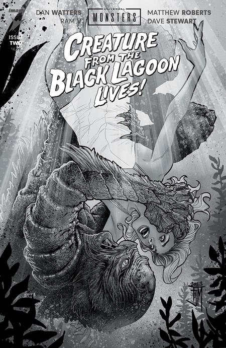 Universal Monsters Creature From The Black Lagoon Lives #2 (Of 4) D 1:25 Francis Manapul Variant (05/29/2024) Image