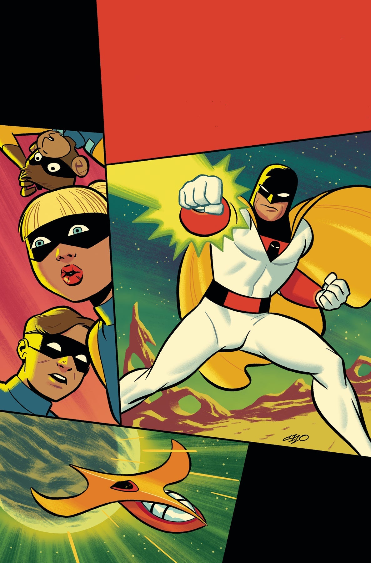 Space Ghost #1 R 1:50 Frank Cho Virgin Variant (05/01/2024) Dynamite