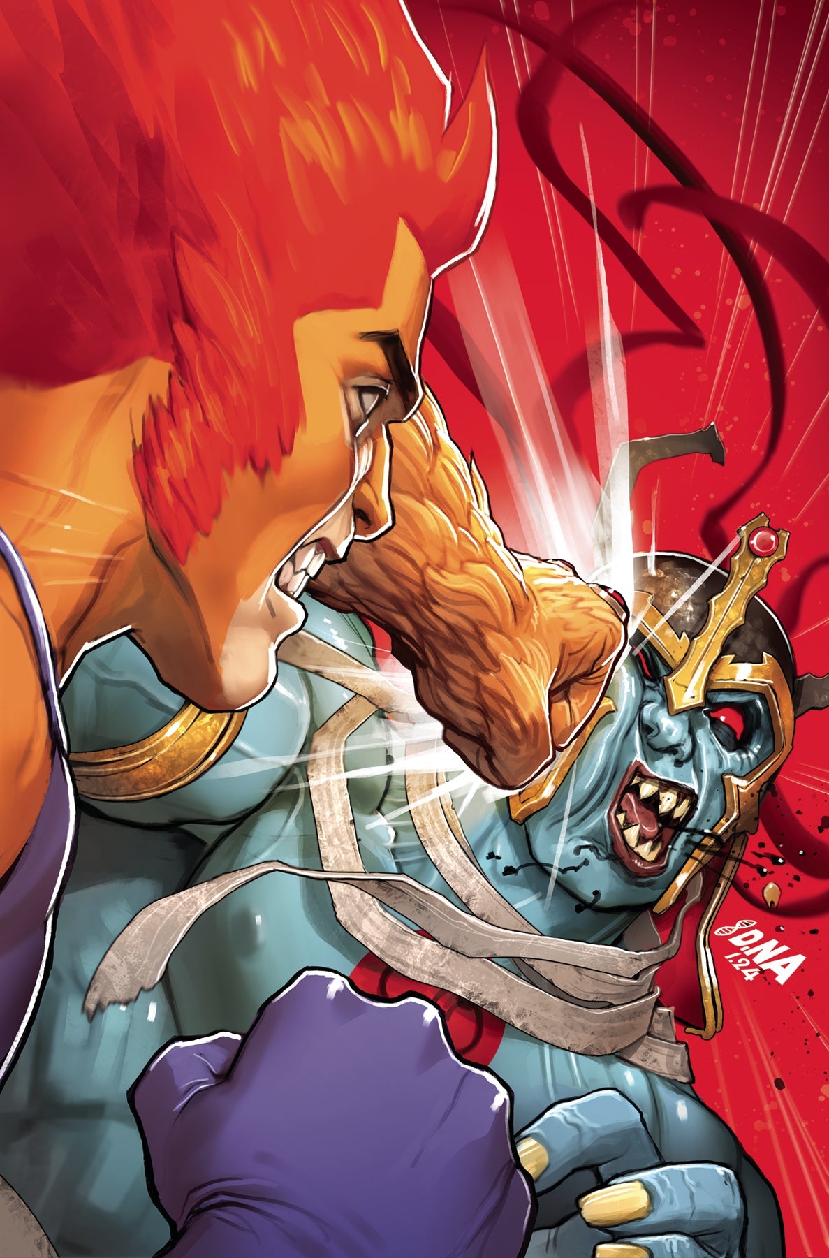 Thundercats #4 O 1:15 David Nakayama Foil Virgin Variant (05/22/2024) Dynamite
