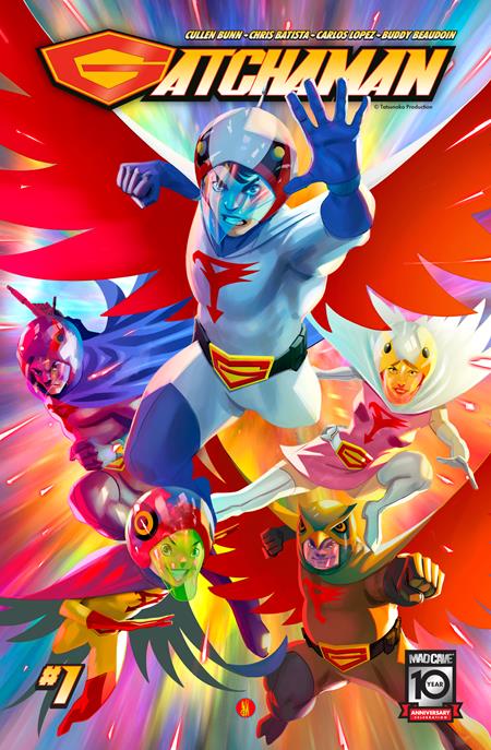 Gatchaman #1 A Inaki Miranda (06/26/2024) Mad Cave