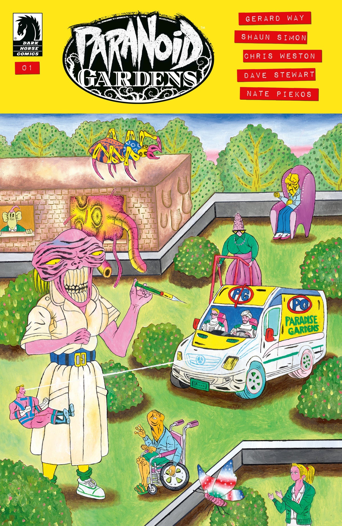 Paranoid Gardens #1 B Motohiro Variant (07/17/2024) Dark Horse