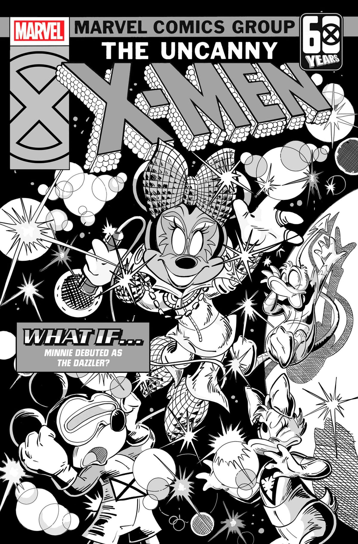 Amazing Spider-Man #51 F 1:100 Disney What If Bw Variant (06/05/2024) Marvel