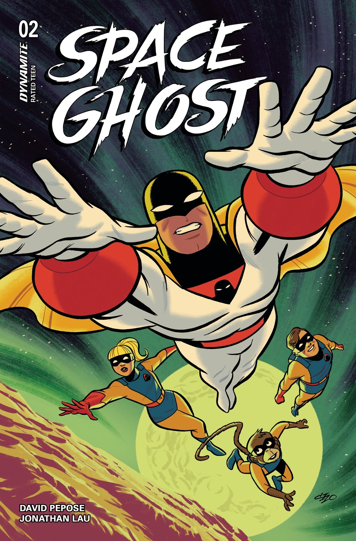 Space Ghost #2 K 1:10 Frank Cho Foil Variant (06/05/2024) Dynamite
