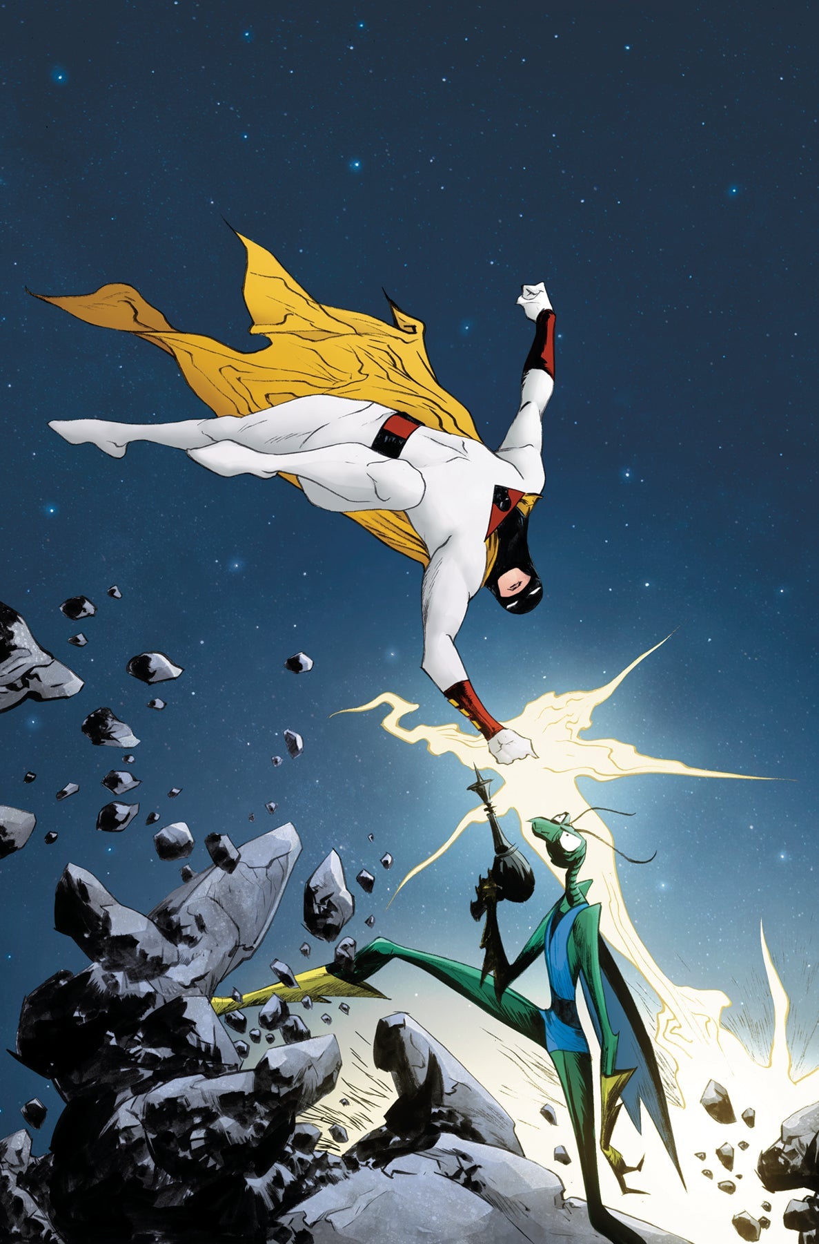 Space Ghost #2 L 1:15 Jay Lee & Chung Foil Virgin Variant (06/05/2024) Dynamite