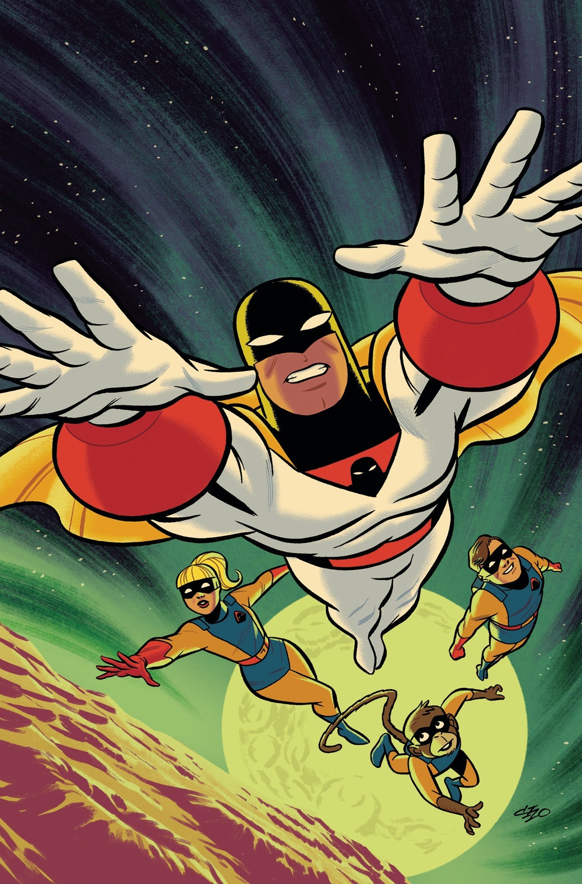 Space Ghost #2 M 1:15 Frank Cho Foil Virgin Variant (06/05/2024) Dynamite