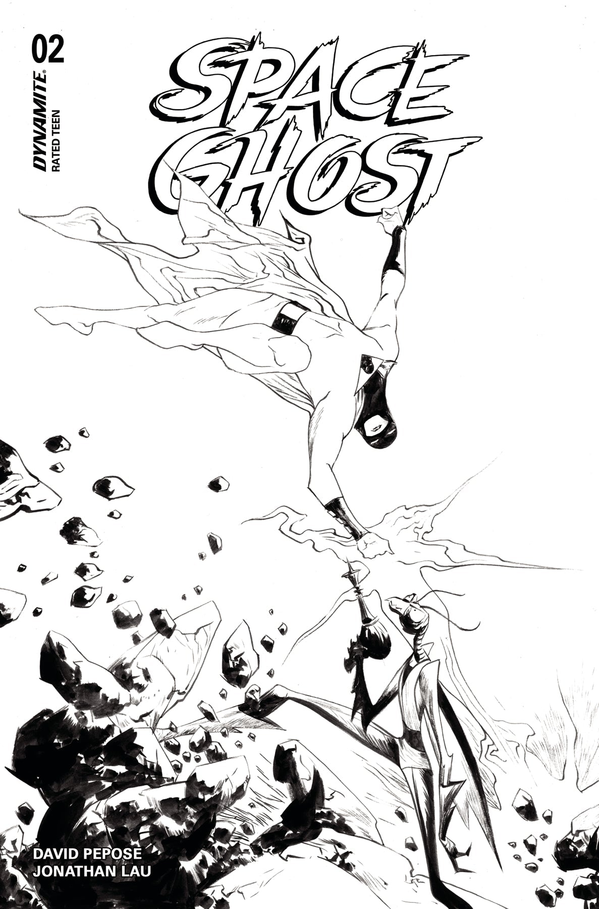 Space Ghost #2 N 1:20 Jay Lee Line Art Variant (06/05/2024) Dynamite