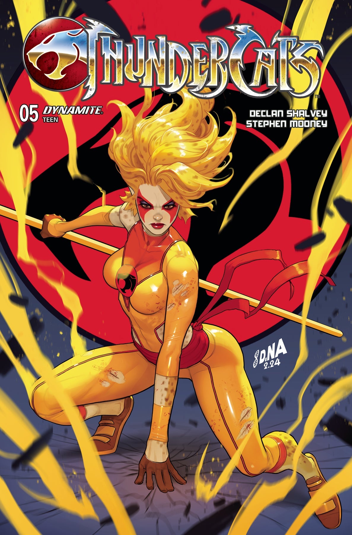 Thundercats #5 L 1:10 David Nakayama Foil Variant (06/12/2024) Dynamite