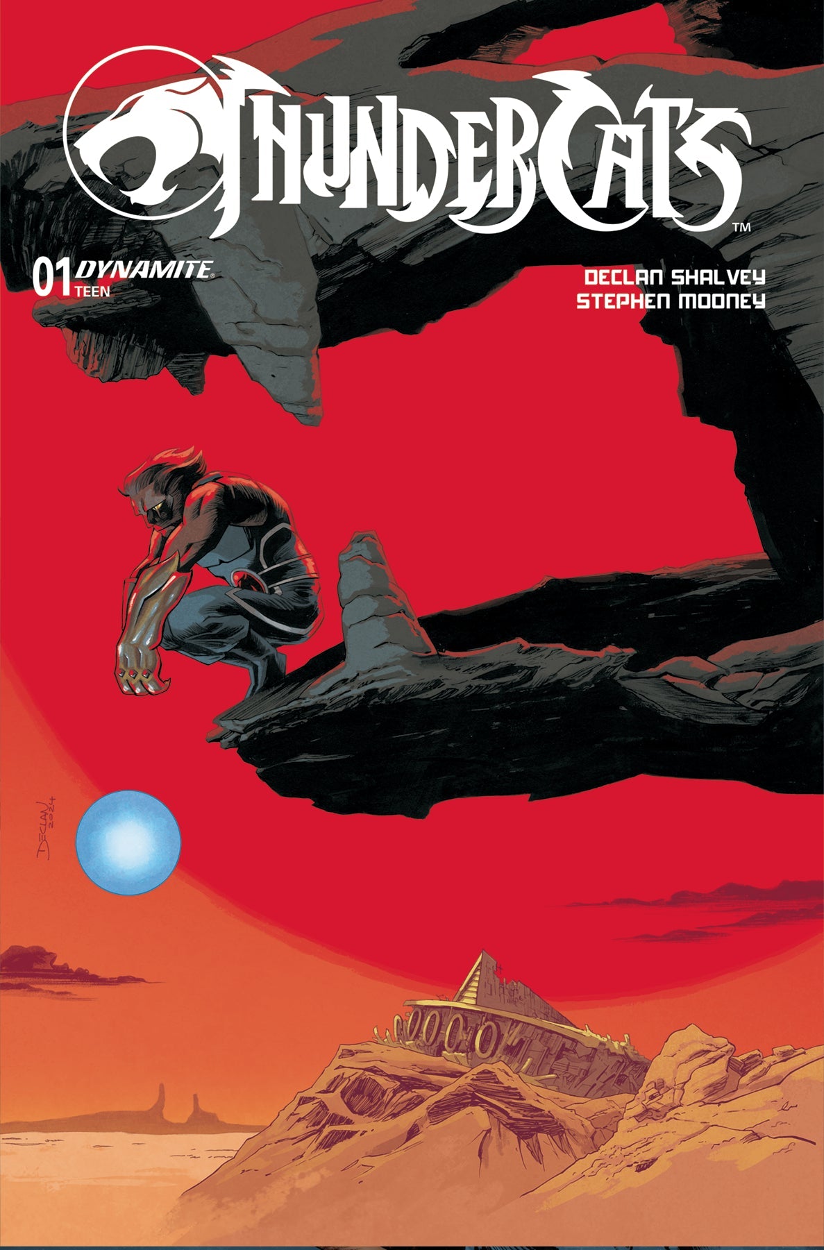 Thundercats #5 P 1:15 Declan Shalvey Foil Variant (06/12/2024) Dynamite
