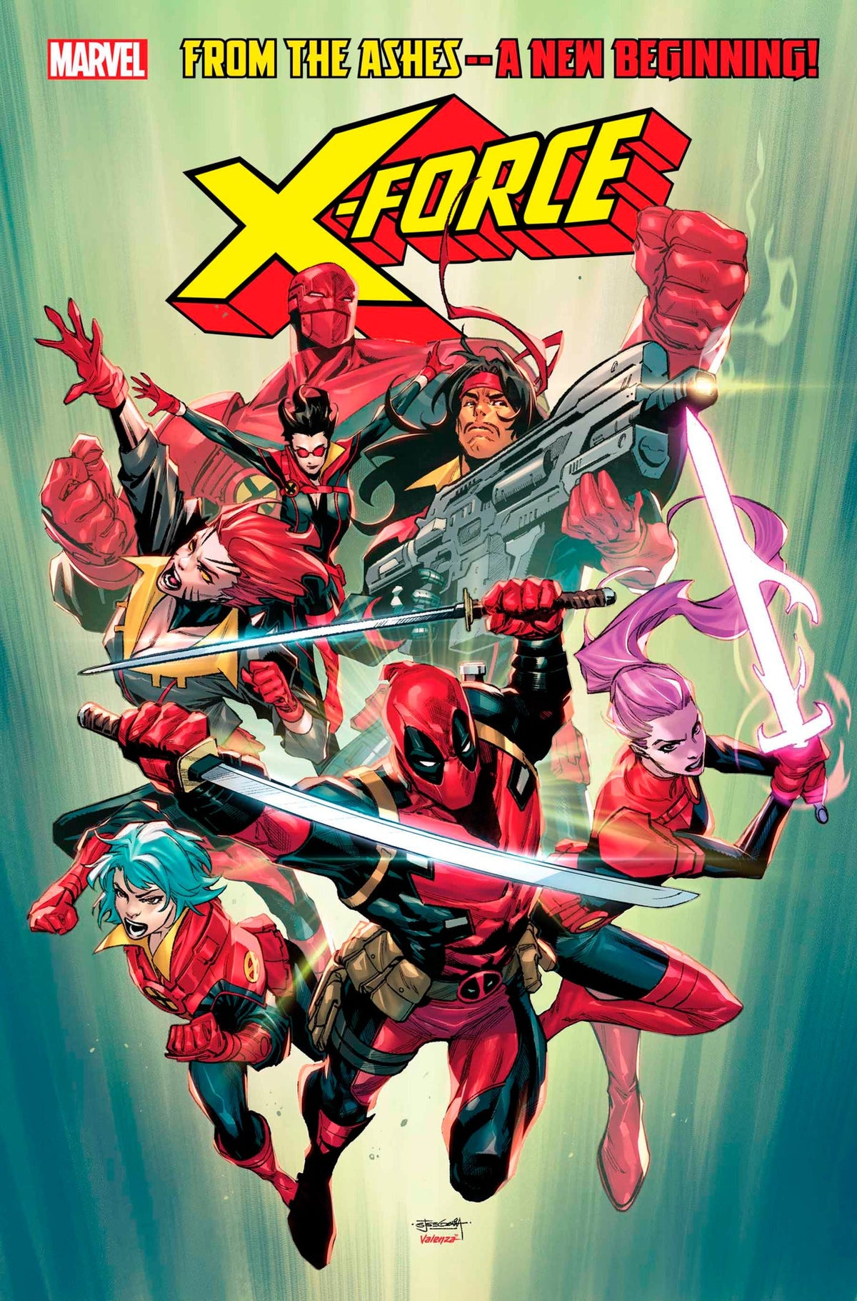 X-Force #1 A Stephen Segovia Geoffrey Throne (07/31/2024) Marvel